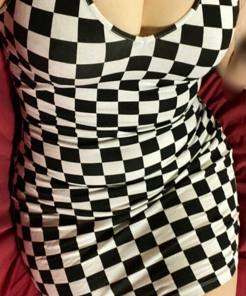 Layla black and white dress for website and lnstagram